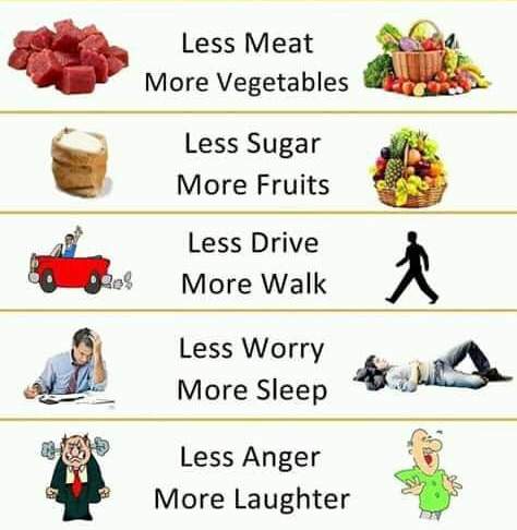 Five rules for better life